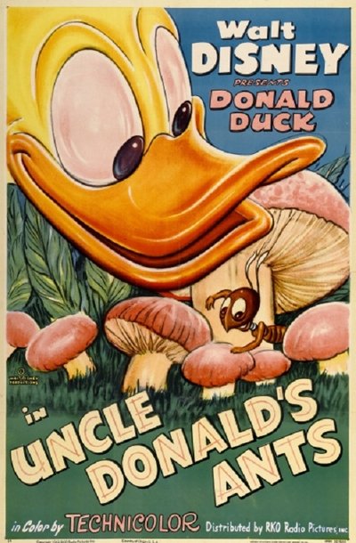 Poster for the movie Uncle Donald's Ants