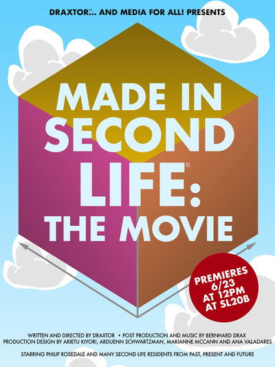 Poster do Filme Made in Second Life: The Movie