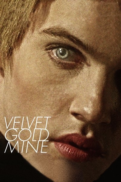 Poster for the movie Velvet Goldmine