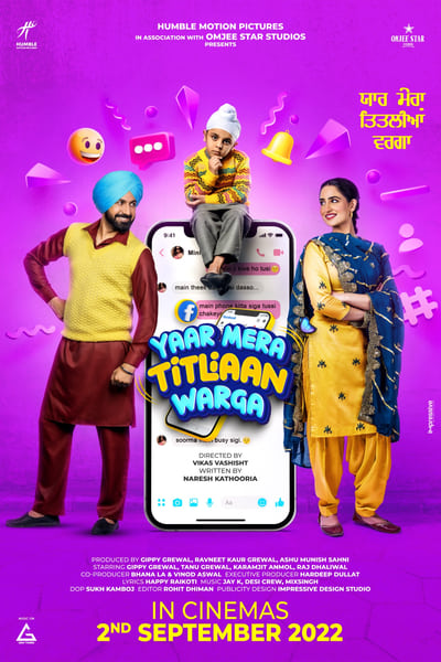 Download Yaar Mera Titliaan Warga (2022) Punjabi HDRip Full Movie