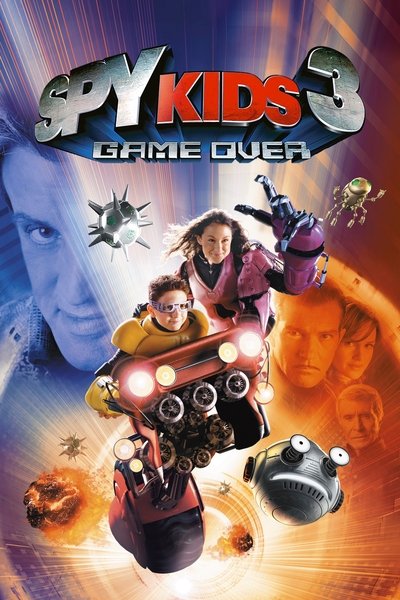 Poster for the movie Spy Kids 3-D: Game Over
