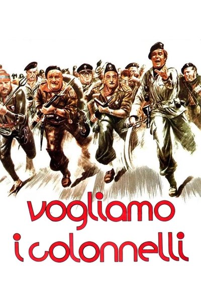 Poster for the movie We Want the Colonels
