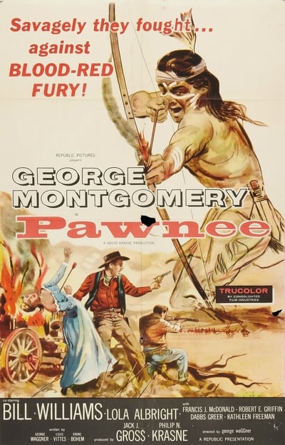 poster La tribu de los Pawnee
