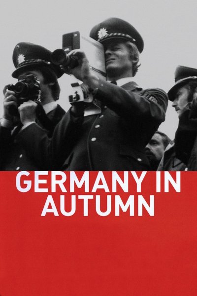 Poster for the movie Germany in Autumn