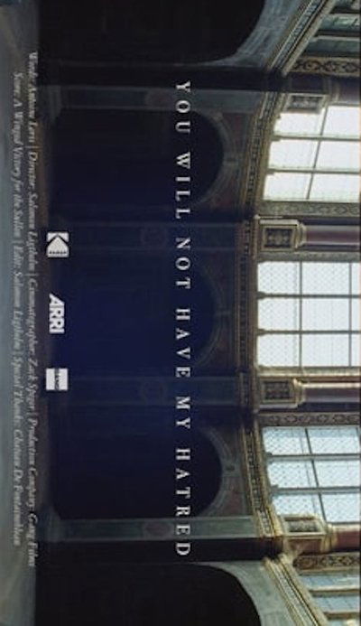 Poster do Filme You Will Not Have My Hatred