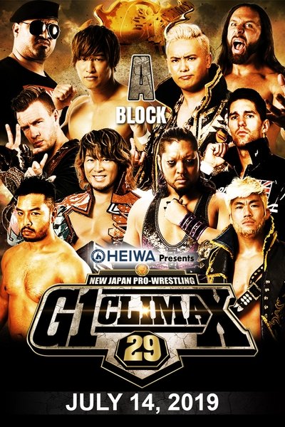 Poster for the movie NJPW G1 Climax 29: Day 3