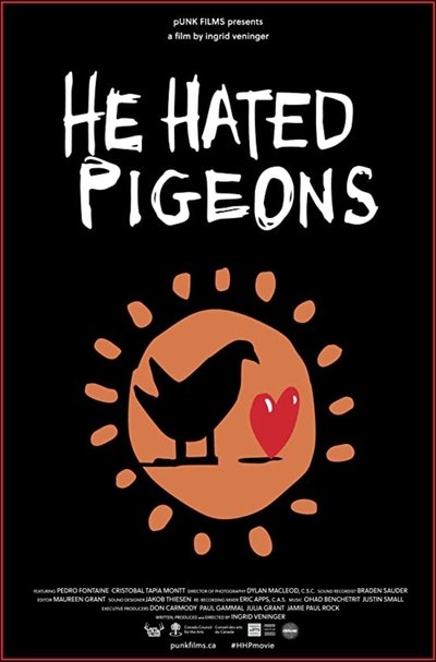 Poster for the movie He Hated Pigeons