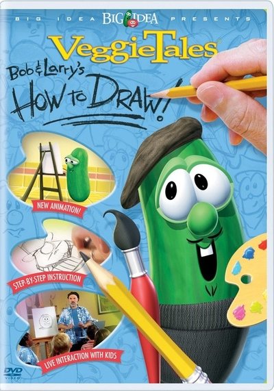 movie poster for VeggieTales: Bob & Larry's How to Draw