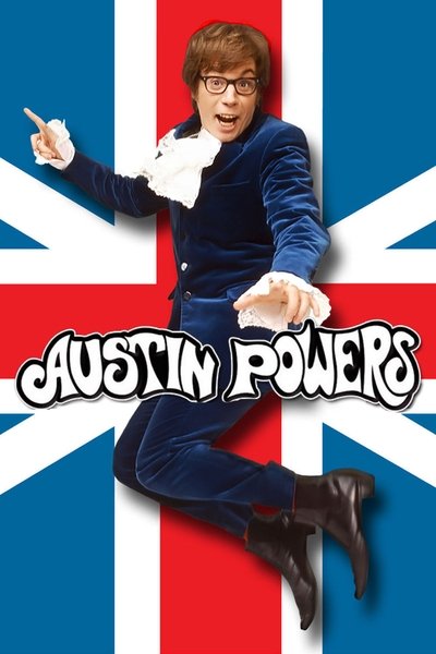 Poster for the movie Austin Powers: International Man of Mystery
