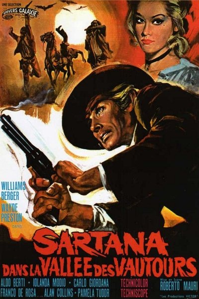Sartana dans la vallée des vautours poster Sartana dans la vallée des vautours