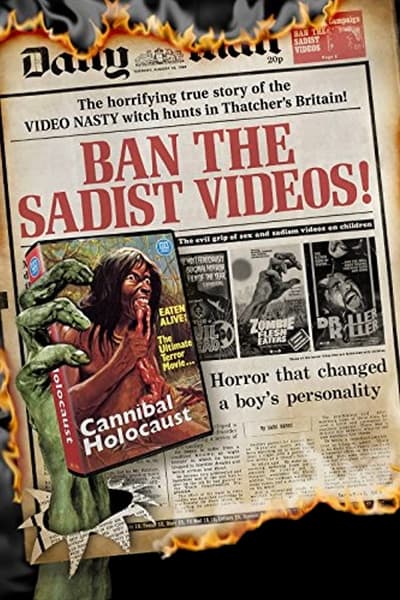 Poster for the movie Ban the Sadist Videos!