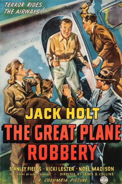 movie poster for The Great Plane Robbery