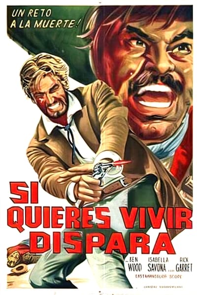 poster Django: si quieres vivir, dispara