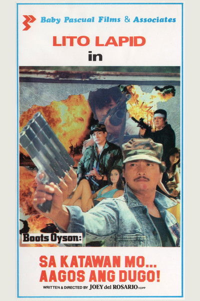 Poster do Filme Boots Oyson: sa katawan mo ... aagos ang dugo!