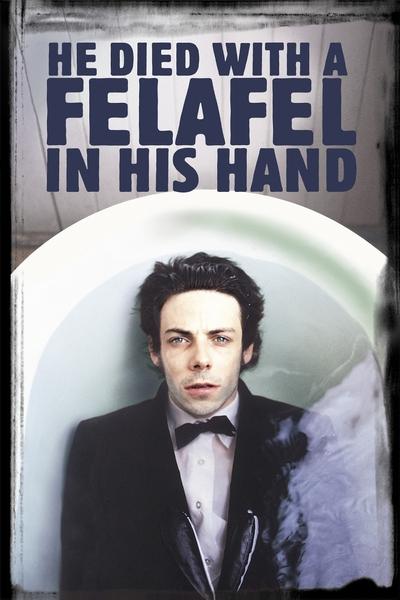 Poster for the movie He Died with a Felafel in His Hand