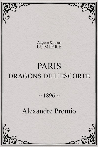 movie poster for Paris : dragons de l’escorte