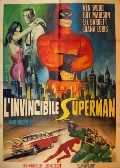 Poster do Filme L'invincibile Superman