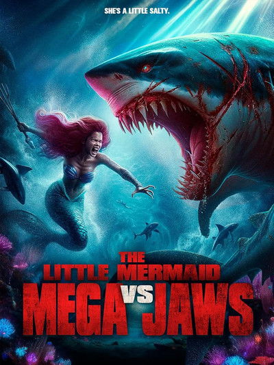 Poster do Filme The Little Mermaid vs Mega Jaws