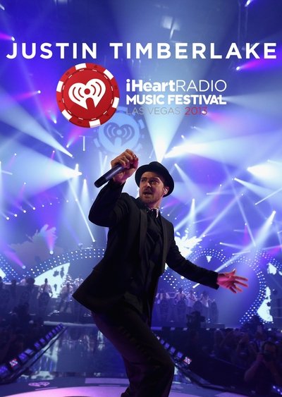 Poster for the movie Justin Timberlake: Live at the iHeartRadio Music Festival 2013