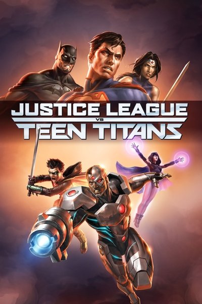 Poster for the movie Justice League vs. Teen Titans
