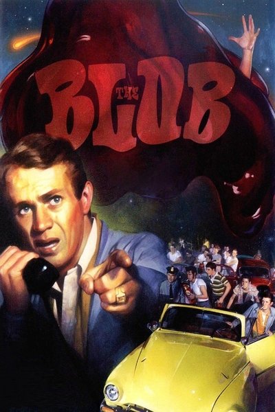 Poster for the movie The Blob