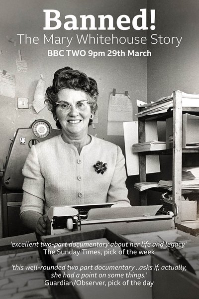 poster for Banned! The Mary Whitehouse Story