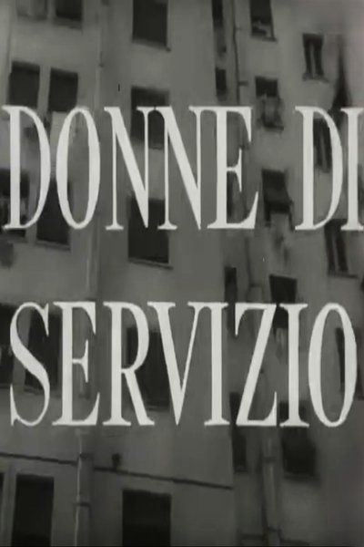 Poster do Filme Donne di servizio
