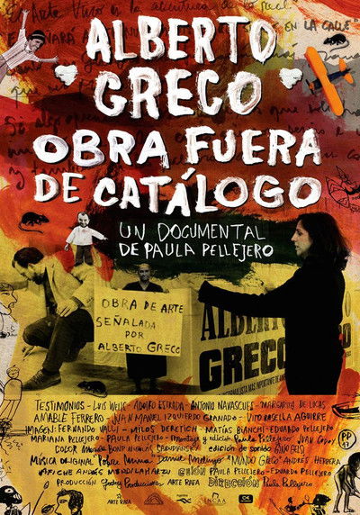 Poster do Filme Alberto Greco, obra fuera de catálogo