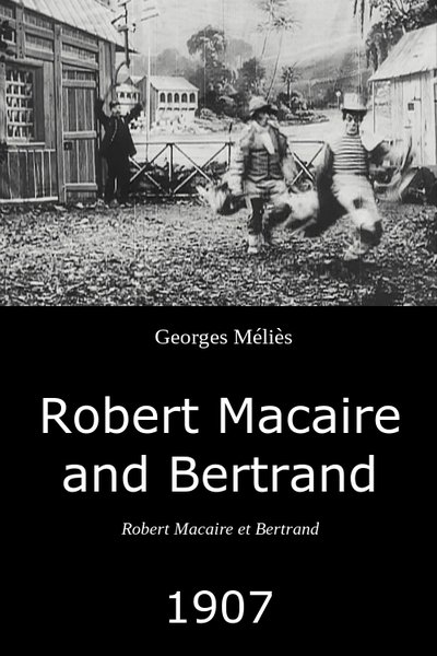 Robert Macaire and Bertrand poster Robert Macaire and Bertrand