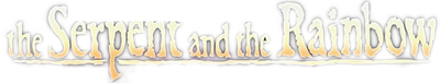 The Serpent and the Rainbow Logo