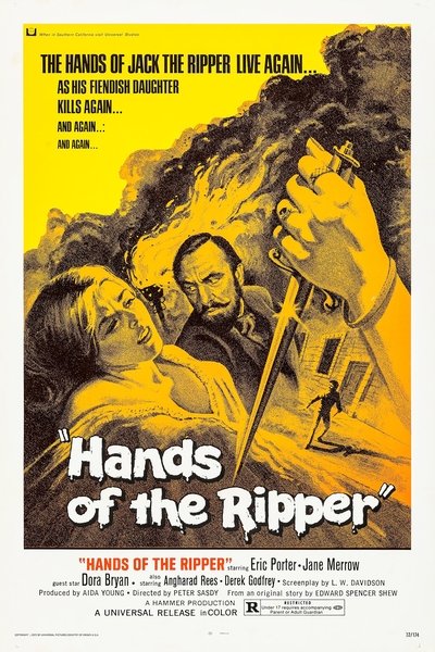 Poster for the movie Hands of the Ripper