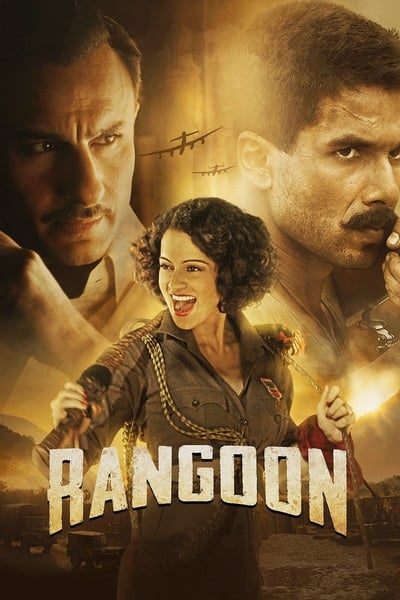 Poster for the movie Rangoon