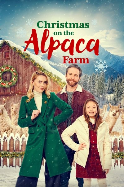 Poster for the movie Christmas on the Alpaca Farm