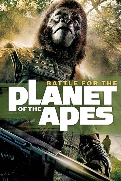 Poster for the movie Battle for the Planet of the Apes