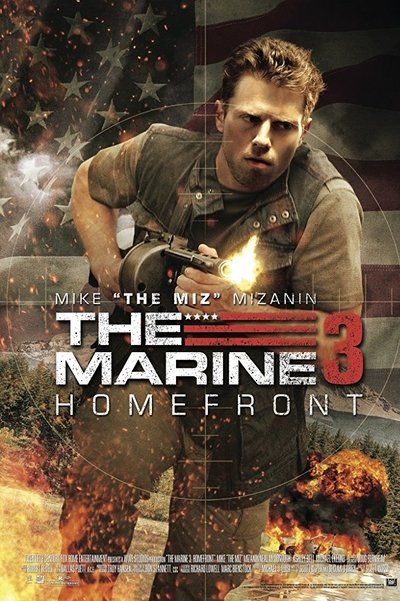 Poster for the movie The Marine 3: Homefront