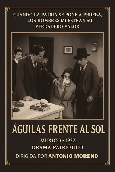 Las águilas frente al sol
