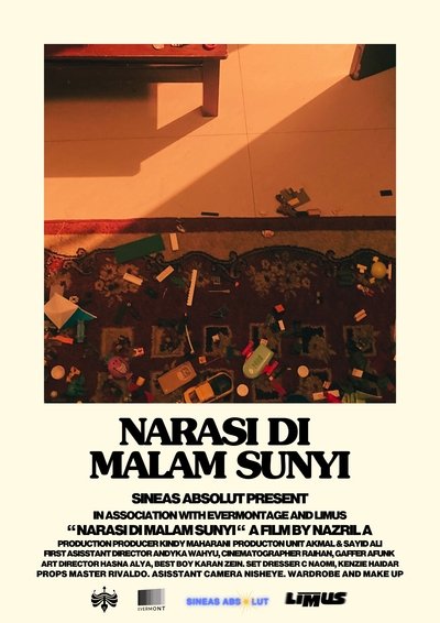 movie poster for NARASI DI MALAM SUNYI