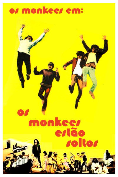 Poster do Filme Os Monkees Estão Soltos