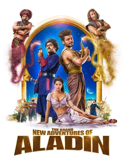 Poster for the movie The Brand New Adventures of Aladdin
