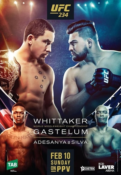 Watch!(2019) UFC 234: Adesanya vs. Silva Movie Online Torrent