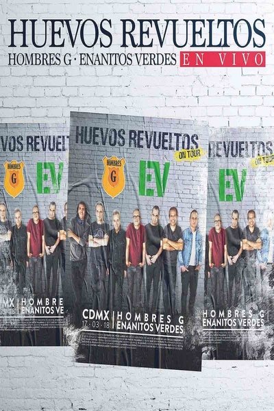 movie poster for Hombres G y Enanitos Verdes - Huevos Revueltos - En Vivo
