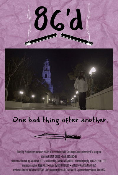 Poster do Filme 86'd