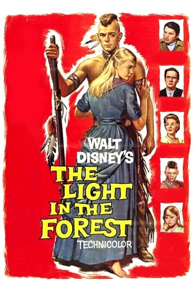 Poster for the movie The Light in the Forest