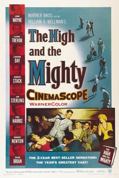 Poster for the movie The High and the Mighty