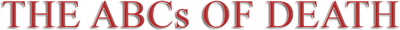 The ABCs of Death Logo