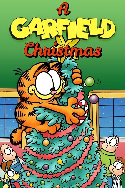 Poster for the movie A Garfield Christmas