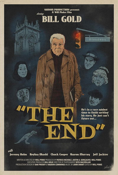 movie poster for The End