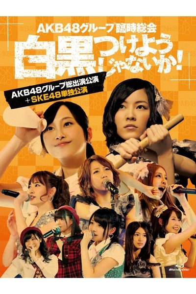 movie poster for AKB48 Group Rinji Soukai - SKE48 Concert