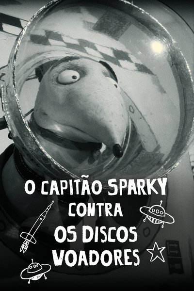 Poster do Filme O Capitão Sparky Contra os Discos Voadores