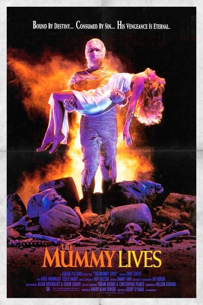 Poster for the movie The Mummy Lives